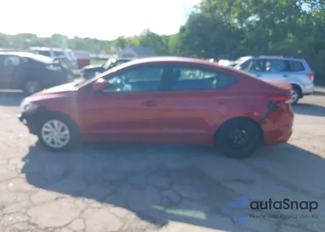 2017 Hyundai Elantra Se z USA, uszkodzony, nr VIN KMHD74LF3HU423353